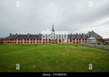 Fortezza di Louisbourg   Louisbourg, nuova Scozia, CAN Foto Stock