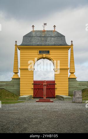 Fortezza di Louisbourg   Louisbourg, nuova Scozia, CAN Foto Stock