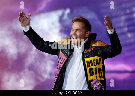 Musiker und Juror Dieter Bohlen im finale der Castingshow Deutschland sucht den Superstar . Die RTL-Castingshow Deutschland sucht den Superstar DSDS findet in diesem Jahr zum 21. Mal statt. Köln, 09.11.2024 NRW Deutschland Copyright: XChristophxHardtx Foto Stock