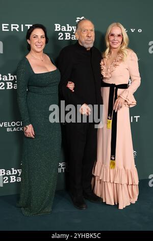 Alexis DeJoria, John Paul DeJoria ed Eloise DeJoria partecipano al Baby2Baby Gala 2024 al Pacific Design Center il 9 novembre 2024 a West Hollywood, California. Foto: Crash/imageSPACE/Sipa USA Foto Stock