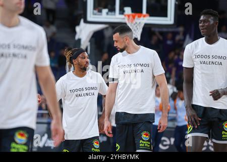 10 novembre 2024; Wizink Center; Liga Endesa; ACB; Real Madrid vs Dreamland Gran Canaria; Liga Endesa ACB Real Madrid - Dreamland Gran Canaria 900/Cordon Press Foto Stock