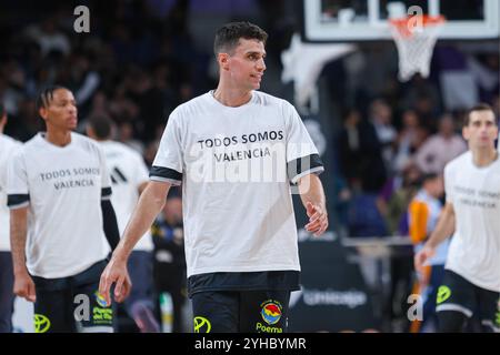 10 novembre 2024; Wizink Center; Liga Endesa; ACB; Real Madrid vs Dreamland Gran Canaria; Liga Endesa ACB Real Madrid - Dreamland Gran Canaria 900/Cordon Press Foto Stock