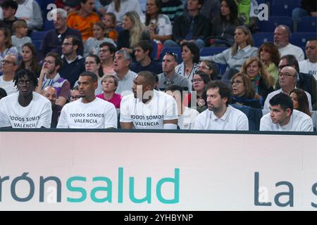 10 novembre 2024; Wizink Center; Liga Endesa; ACB; Real Madrid vs Dreamland Gran Canaria; Serge Ibaka (Real Madrid) Liga Endesa ACB Real Madrid - Dreamland Gran Canaria 900/Cordon Press Foto Stock