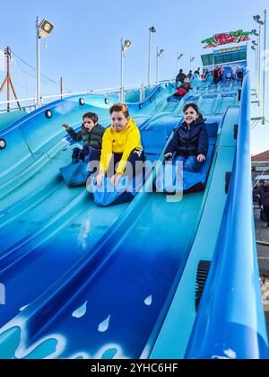 Italia, Inveruno, Antica Fiera di San Martino, Antica Fiera di San Martino, parco divertimenti Foto Stock