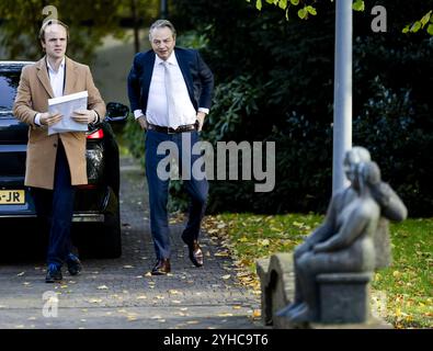 L'AIA - Barry Madlener, ministro delle infrastrutture e della gestione delle risorse idriche, arriva al Catshuis per il consiglio dei ministri. ANP REMKO DE WAAL paesi bassi - uscita belgio Foto Stock