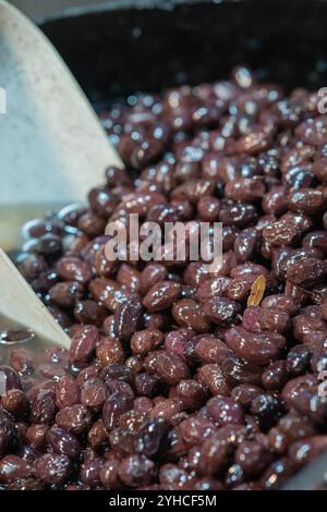 olive marinate in modi diversi Foto Stock