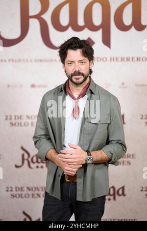 11 novembre 2024, Madrid, Madrid, Spagna: Alvaro morte partecipa a â€˜Raqaâ€™ Photocall presso l'URSO Spa Hotel l'11 novembre 2024 a Madrid, Spagna (immagine di credito: © Jack Abuin/ZUMA Press Wire) SOLO PER USO EDITORIALE! Non per USO commerciale! Foto Stock