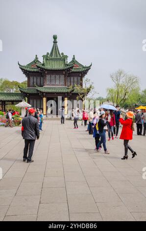 Snello West Lake, Yangzhou, provincia dello Jiangsu, Cina e Asia Foto Stock