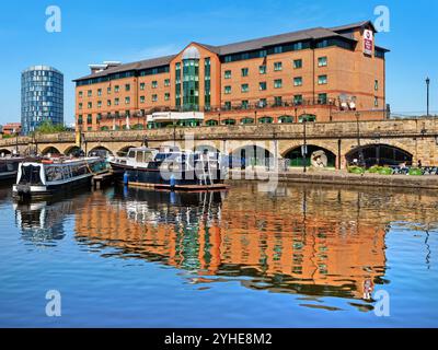 Regno Unito, South Yorkshire, Sheffield, Victoria Quays. Foto Stock