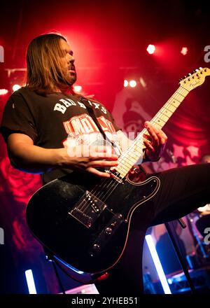 Fell Out Boy (tribute band di Fall Out Boy) si esibisce alla O2 Academy Islington, Londra © Clarissa Debenham (Film Free Photography) / Alamy Foto Stock