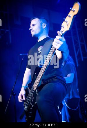 Fell Out Boy (tribute band di Fall Out Boy) si esibisce alla O2 Academy Islington, Londra © Clarissa Debenham (Film Free Photography) / Alamy Foto Stock