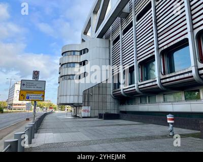 L'ICC (Internationales Congress Centrum) di Berlino. Westend, Charlottenburg-Wilmersdorf, Berlino, Germania. 5 ottobre 2023. Foto Stock