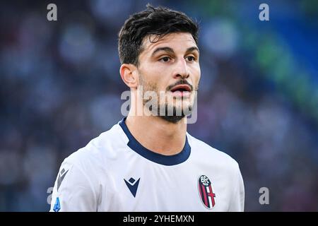 Roma, Italie. 10 novembre 2024. Riccardo ORSOLINI di Bologna durante la partita di serie A tra AS Roma e Bologna FC il 10 novembre 2024 allo Stadio Olimpico di Roma - foto Matthieu Mirville (M Insabato)/DPPI Credit: DPPI Media/Alamy Live News Foto Stock