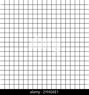 Linea quadrata rettangolare griglia. Illustrazione vettoriale di ripetizione continua linee geometriche astratte. Illustrazione Vettoriale