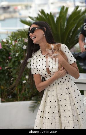 20 maggio, Cannes il photocall di sostanza al 77° Festival annuale di Cannes al 77° Festival di Cannes 2024. FAMA © Fausto Marci Foto Stock