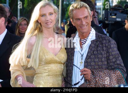 Berlino, Germania. 31 luglio 2014. FOTO ARCHIVIO: Wolfgang JOOP avrà 80 anni il 18 novembre 2024, Wolfgang JOOP, Germania, stilista di moda, con la figlia Jette JOOP, Germania, stilista. ? Credito: dpa/Alamy Live News Foto Stock