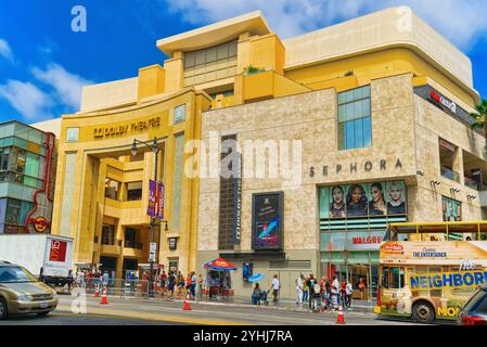 Los Angelos, California, Stati Uniti d'America - 04 Settembre 2018: Kodak Theatre (Dolby) dove l annuale Academy Award è presentato. Foto Stock