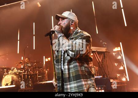 REGNO UNITO. 11 novembre 2024. LONDRA, INGHILTERRA - 11 NOVEMBRE: Teddy nuota esibendosi all'Eventim Apollo l'11 novembre 2024 a Londra, Inghilterra. CAP/Mar © Mar/Capital Pictures credito: Capital Pictures/Alamy Live News Foto Stock