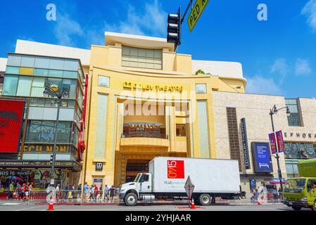 Los Angelos, California, Stati Uniti d'America - 04 Settembre 2018: Kodak Theatre (Dolby) dove l annuale Academy Award è presentato. Foto Stock