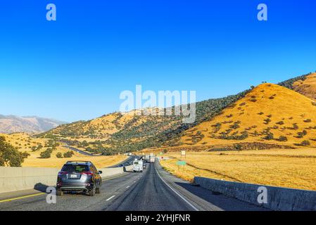 In Arizona, Stati Uniti d'America - 14 Settembre 2018: Infinite American strade asfaltate in Arizona. Stati Uniti d'America Foto Stock