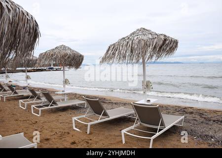 Seascape, ora legale, vacanze, conept, Foto Stock