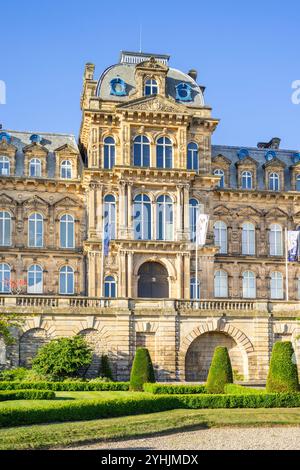 Bowes Museum una galleria d'arte nella città di Barnard Castle County Durham Inghilterra Regno Unito Europa Foto Stock