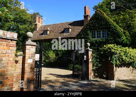 Il Vicarage a Grantchester Foto Stock