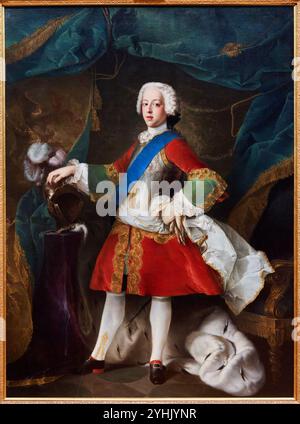 Prince Charles Edward Stuart, 'Bonnie Prince Charlie', 1720-1788, 1738, di Louis Gabriel Blanchet, National Portrait Gallery, Londra, Regno Unito Foto Stock