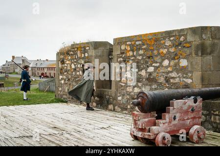 Fortezza di Louisbourg   Louisbourg, nuova Scozia, CAN Foto Stock