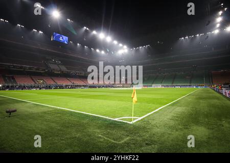 Milano, Italie. 6 novembre 2024. Vista generale durante la partita di calcio UEFA Champions League, fase MD4 tra FC Internazionale e Arsenal FC il 6 novembre 2024 allo stadio Giuseppe-Meazza di Milano - foto Matthieu Mirville (F Bertani)/DPPI Credit: DPPI Media/Alamy Live News Foto Stock