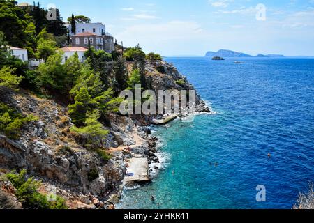 Seascape, ora legale, vacanze, conept, Foto Stock