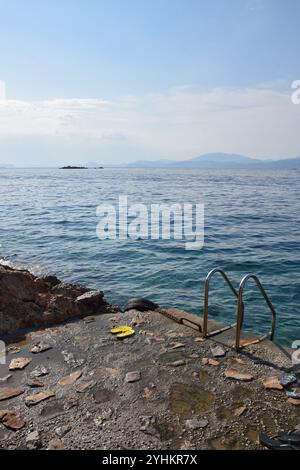 Seascape, ora legale, vacanze, conept, Foto Stock