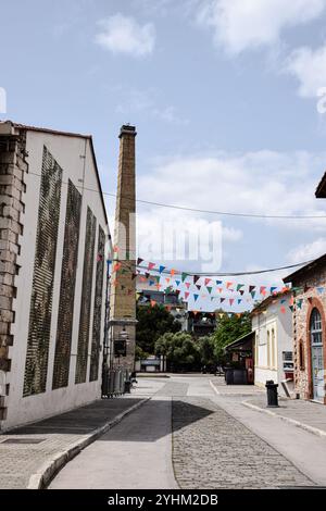 Technopolis Athens, Industrial gas Museum, festival musicali di Atene, eventi Technopolis, musica dal vivo Atene, sala concerti di Atene, centro culturale Foto Stock