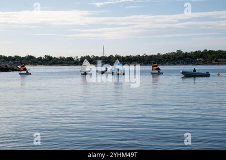 Seascape, ora legale, vacanze, conept, Foto Stock