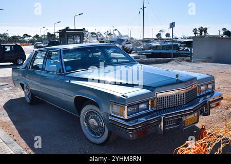 Cadillac vintage, Cadillac classica, Cadillac anni '1950, Cadillac antica, Cadillac convertibile, auto Cadillac, classica auto americana, auto d'epoca Foto Stock