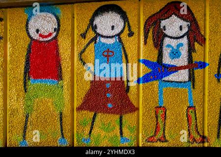 South Bank, Lambeth, Londra, Inghilterra. Foto Stock