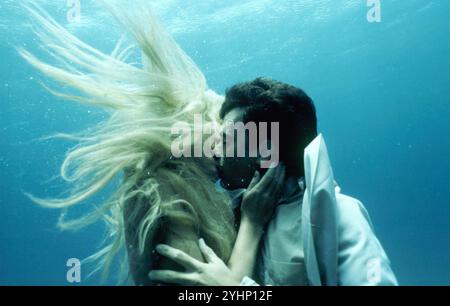 SPLASH 1984 Buena Vista Distribution Co. Film con Tom Hanks e Daryl Hannah Foto Stock