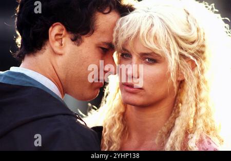 SPLASH 1984 Buena Vista Distribution Co. Film con Tom Hanks e Daryl Hannah Foto Stock