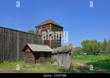 Fort Edmonton Park, Edmonton, Alberta, Canada Foto Stock