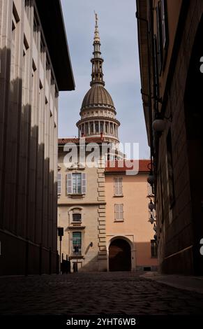 Basilica di San Gaudenzio, Novara, in Piemonte, Italia. Foto Stock