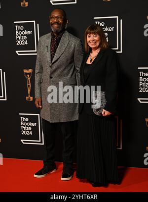 LONDRA, REGNO UNITO. 11 novembre 2024. Sir Lenny Henry partecipa alla cerimonia del Booker Prize 2024, all'Old Billingsgate di Londra, Regno Unito. (Foto di 李世惠/SEE li/Picture Capital) credito: Vedi li/Picture Capital/Alamy Live News Foto Stock