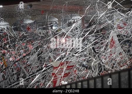 Rio de Janeiro, Brasile, 19 ottobre 2024. Tifosi del Vasco nella partita contro l'Atlético-MG, per la Coppa del Brasile 2024, allo stadiu São Januário Foto Stock