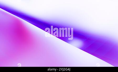Sfondo sfumato viola e rosa astratto con un design ondulato. Foto Stock