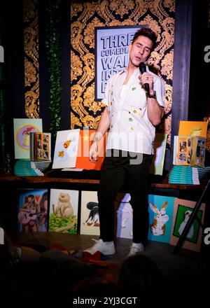 Russell Kane lettura libri e firma evento, Bar Up the Road, Southend © Clarissa Debenham (Film Free Photography) / Alamy Foto Stock