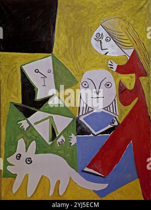 Scuola di spagnolo. Le Maids of Honour. Las Meninas. 1957. Barcellona, Museo Picasso. Autore: PABLO PICASSO. Ubicazione: MUSEO PICASSO. Barcellona. SPAGNA. Foto Stock