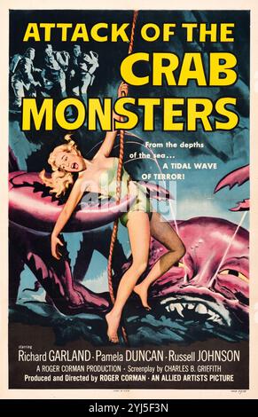 Poster, Attack of the Crab Monsters (Allied Artists, 1957) (file reference# 34580-836THA) Foto Stock
