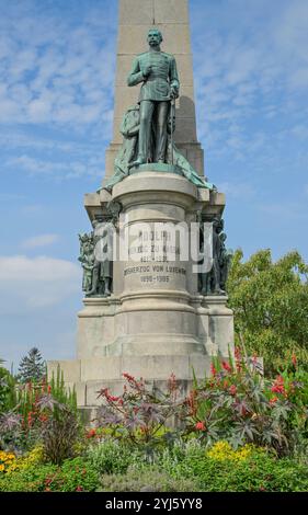 Herzog-Adolph-Denkmal, Landesdenkmal, Biebricher Allee, Adolfshöhe, Wiesbaden, Assia, Germania Foto Stock
