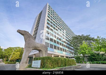 Statistisches Bundesamt, Gustav-Stresemann-Ring, Wiesbaden, Assia, Germania *** Ufficio federale di statistica, Gustav Stresemann Ring, Wiesbaden, Assia, Germania Foto Stock