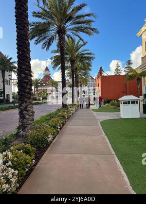 Ingresso all'Hotel del Coronado Foto Stock