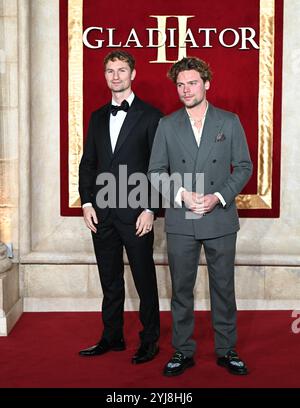 LONDRA, REGNO UNITO. 13 novembre 2024. "Gladiator II" The Royal Film Performance e Global Premiere a ODEON Luxe, Leicester Square a Londra, Regno Unito. (Foto di 李世惠/SEE li/Picture Capital) credito: Vedi li/Picture Capital/Alamy Live News Foto Stock